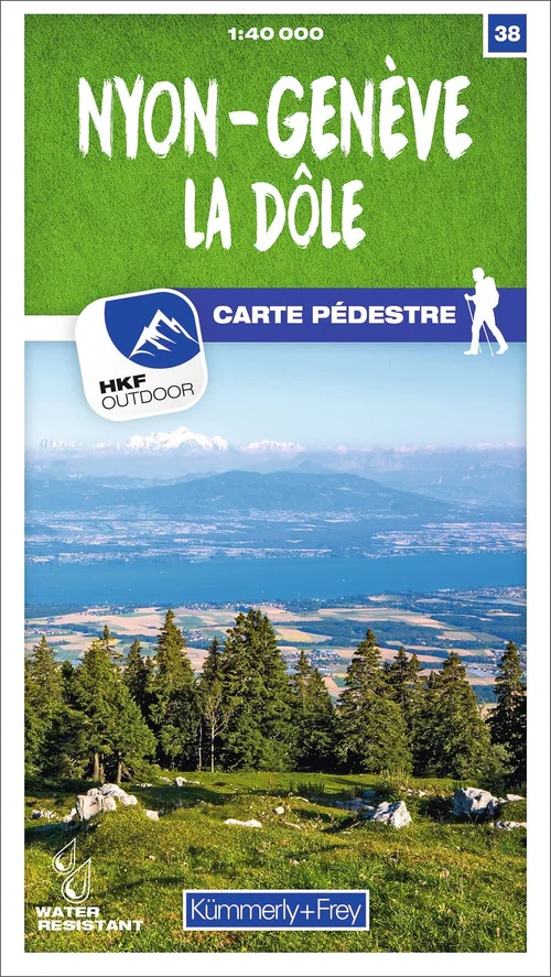 Schweiz, Nyon, Genève, Nr. 38, Wanderkarte 1:40'000 Schweiz, Nyon, Genève, Nr. 38, Wanderkarte 1:40'000