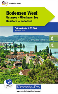 Deutschland, Bodensee West, Nr. 43, Outdoorkarte 1:35'000
