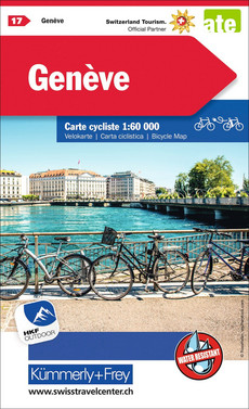 Schweiz, Genf, Nr. 17, Velokarte 1:60'000