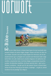 Schweiz, E-Bike Touren, Freizeitführer Erlebnis Schweiz