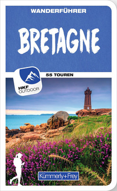 France, Brittany, Hiking Guide, german edition