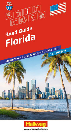 États-Unis, Floride, Nr. 11, Carte routière 1:1Mio.