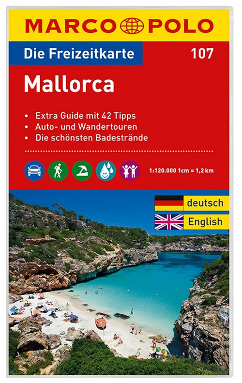 MARCO POLO Freizeitkarte Blatt 107 Mallorca 1:120 000