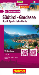 Italy, Southern Tyrol - Lake Garda, Flash Guide 1:175'000