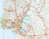 MARCO POLO Reisekarte Algarve, Portugal Süd 1:200.000