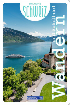 Suisse, randonnée et navigation, guide de randonnée Erlebnis Schweiz, édition allemande