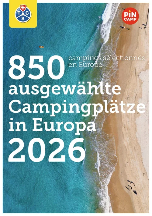 Hallwag TCS Campingführer Schweiz - Europa 2026 Hallwag TCS Campingführer Schweiz - Europa 2026