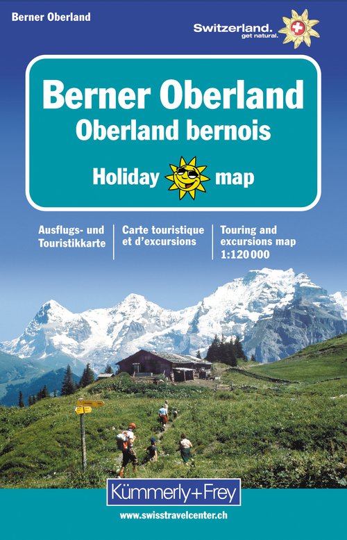 Berner Oberland Holiday Map