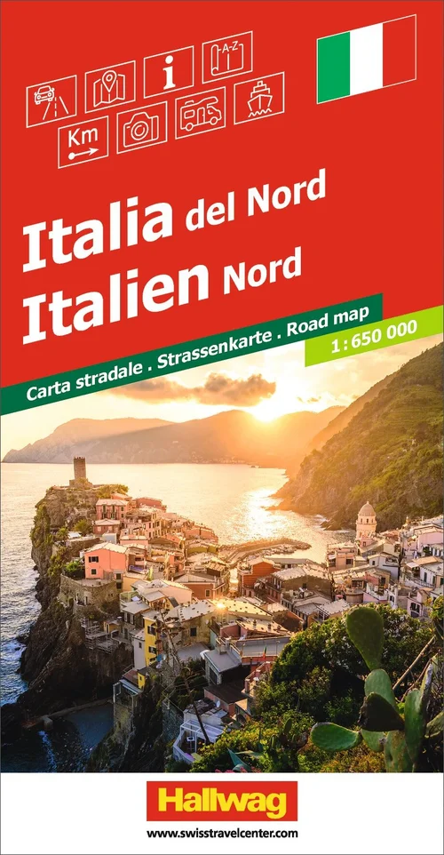 Italien Nord Strassenkarte 1:650 000 Italien Nord Strassenkarte 1:650 000