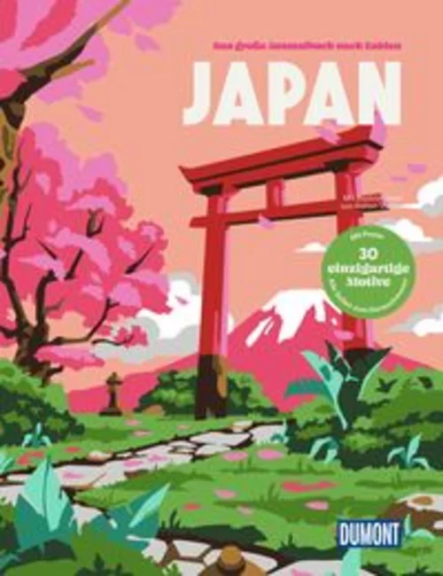Japan - Das große Ausmalbuch nach Zahlen