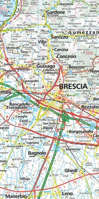 Italien, Lombardei, Nr. 02, Regionalkarte 1:200'000