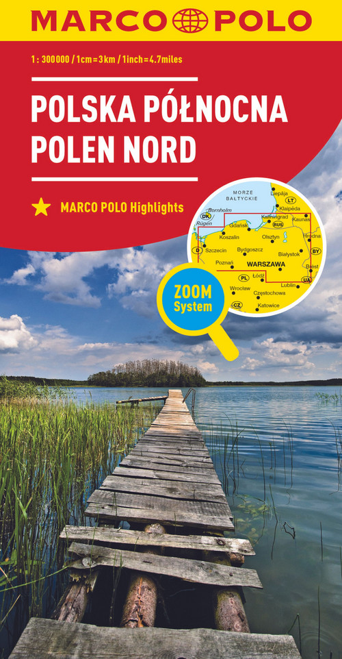 MARCO POLO Regionalkarte Polen Nord 1:300.000