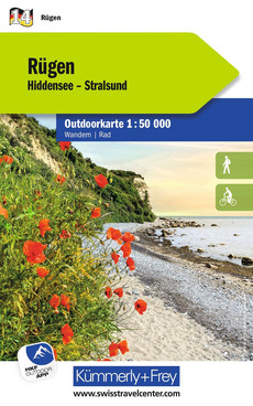 Germany, Rügen, Nr. 14, Outdoor map 1:50'000