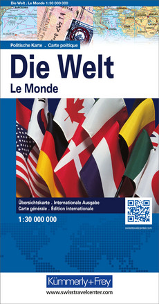 Welt politisch 1:30 000 000