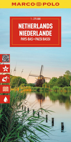 MARCO POLO Reisekarte Niederlande 1:275.000