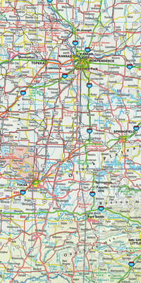 USA Strassenkarte 1:3,8 Mio. Road Guide No 12