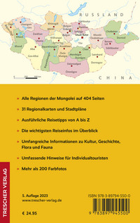 TRESCHER Reiseführer Mongolei TRESCHER Reiseführer Mongolei