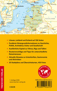 TRESCHER Reiseführer Baltikum TRESCHER Reiseführer Baltikum