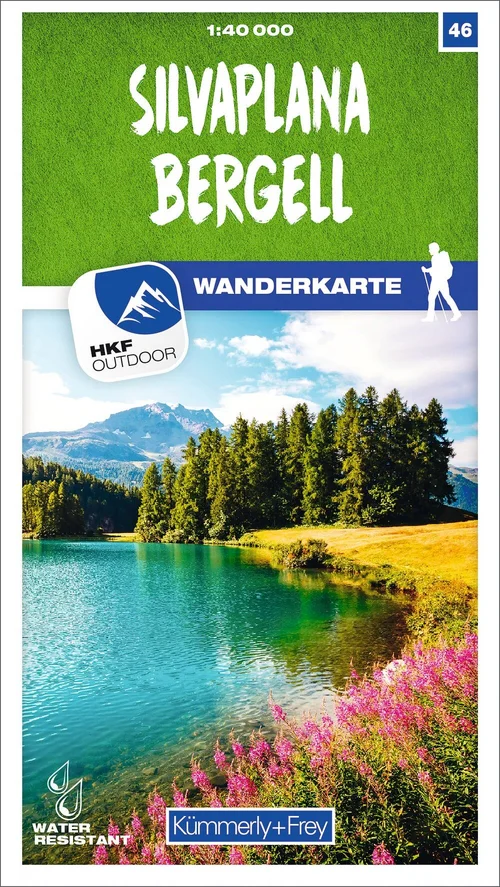 Switzerland, Silvaplana - Bergell, No. 46, Hiking Map 1:40,000 Switzerland, Silvaplana - Bergell, No. 46, Hiking Map 1:40,000