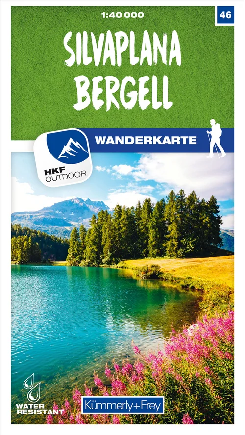 Switzerland, Silvaplana - Bergell, No. 46, Hiking Map 1:40,000