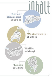 Schweiz, Wandern im Winter Wanderführer Erlebnis Schweiz