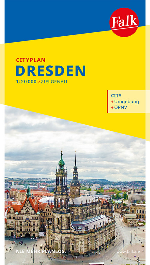 Falk Cityplan Dresden 1:20 000
