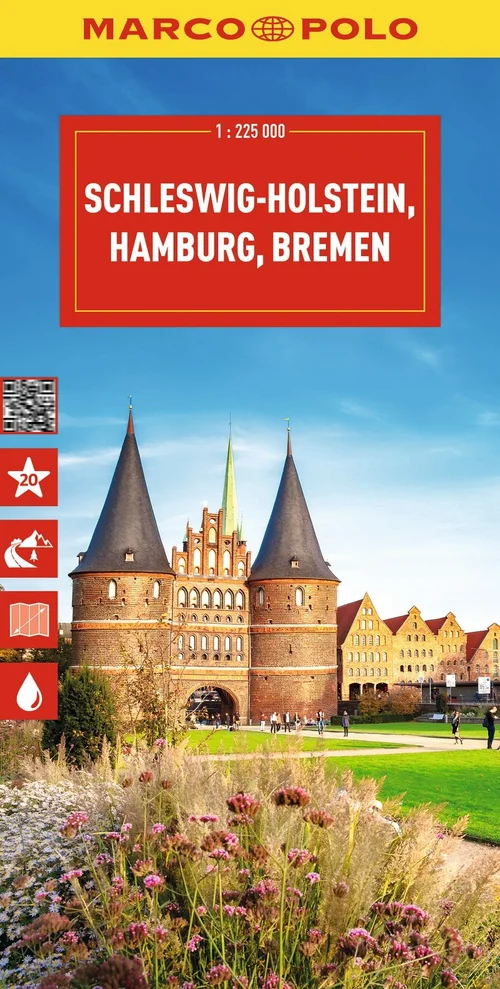 MARCO POLO Reisekarte Deutschland 01 Schleswig-Holstein 1:225.000 MARCO POLO Reisekarte Deutschland 01 Schleswig-Holstein 1:225.000