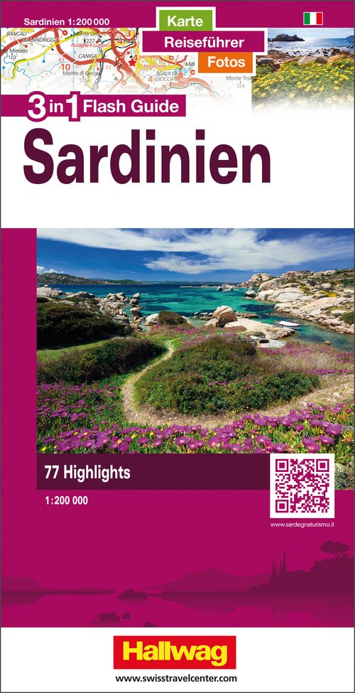 Sardegna Flash Guide 1:200 000  d/e/i