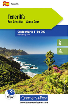 Espagne, Tenerife, carte outdoor 1:60'000
