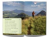 Switzerland, Hiking Guide Raus und Wandern Panorama Trails