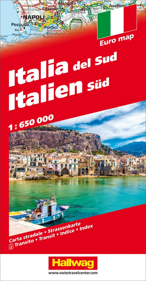 Italy South Road map