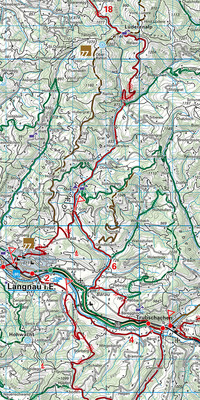 Schweiz, Emmental, Nr. 10, Velokarte 1:60'000