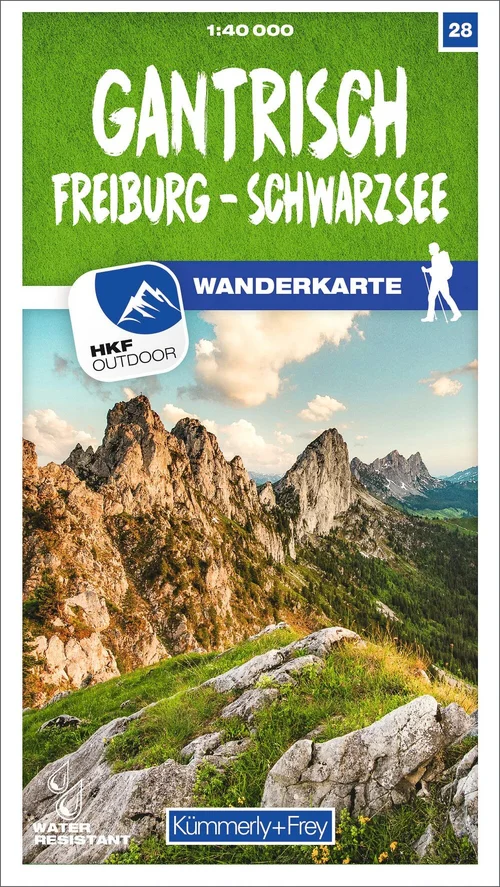 Switzerland, Gantrisch, Freiburg, Schwarzsee, No. 28, Hiking Map 1:40,000 Switzerland, Gantrisch, Freiburg, Schwarzsee, No. 28, Hiking Map 1:40,000