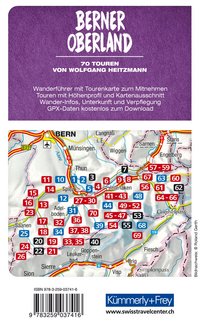 Berner Oberland Wanderführer (édition allemande)