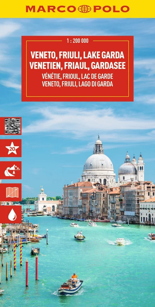 MARCO POLO Reisekarte Italien 04 Venetien, Friaul, Gardasee 1:200.000 MARCO POLO Reisekarte Italien 04 Venetien, Friaul, Gardasee 1:200.000