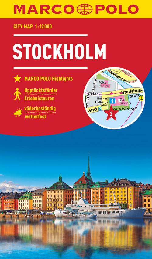 MARCO POLO Cityplan Stockholm 1:12.000