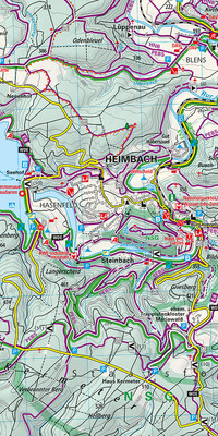 Allemagne, Parc national de l'Eifel Ahrtal, Nr. 19, Carte outdoor 1:35'000