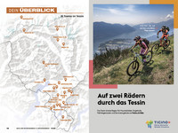 Suisse, Tessin, guide VTT Raus und Mountainbiken | E-Mountainbiken, édition allemande
