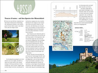 Switzerland, hiking in the vineyards, hiking guide Erlebnis Schweiz, german edition