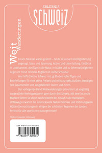 Suisse, Randonnées au long cours, Guide de randonnée Erlebnis Schweiz Suisse, Randonnées au long cours, Guide de randonnée Erlebnis Schweiz