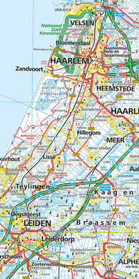 Netherlands, road map 1:200'000