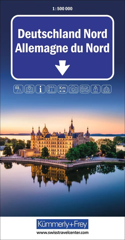 Allemagne (Nord), Carte Routière 1:500'000 Allemagne (Nord), Carte Routière 1:500'000
