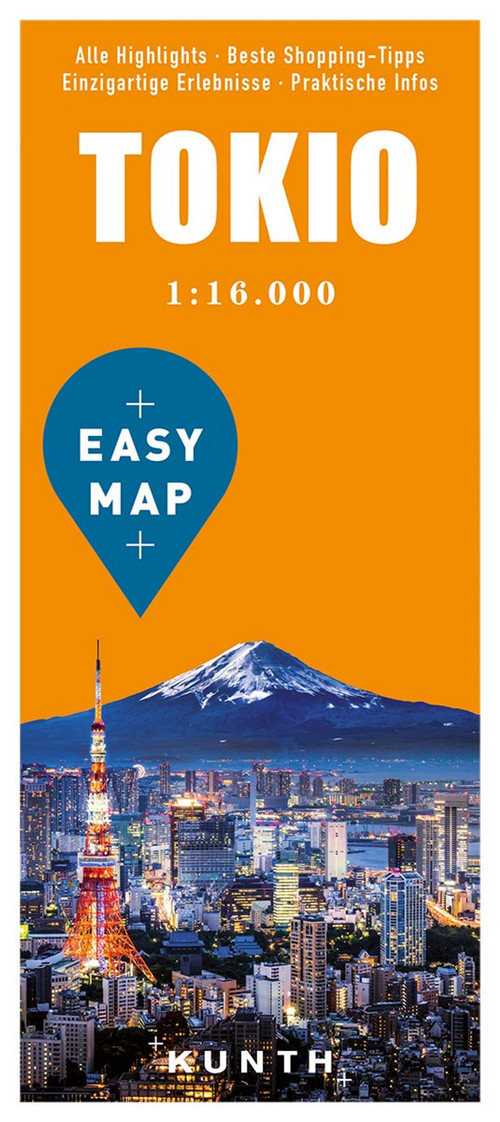 KUNTH EASY MAP Tokio 1:16.000