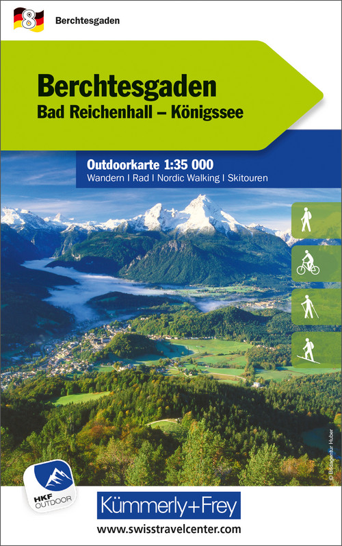 08 Berchtesgaden, Outdoorkarte Deutschland 1:35 000