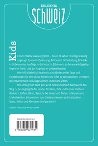 Switzerland, kids, leisure guide Erlebnis Schweiz, german edition