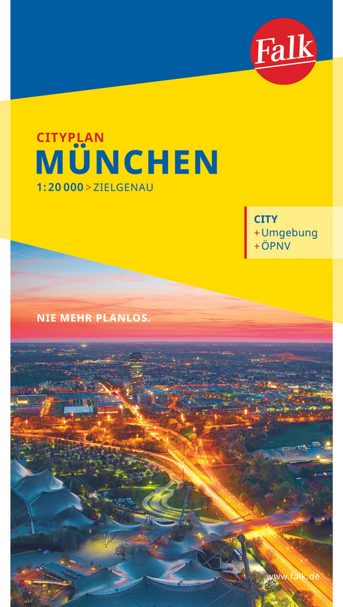 Falk Cityplan München 1:20.000