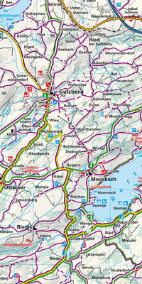Germany, Kempten (Allgäu) and Surroundings, Nr. 46, Outdoor map 1:35'000 Germany, Kempten (Allgäu) and Surroundings, Nr. 46, Outdoor map 1:35'000