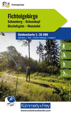 Deutschland, Fichtelgebirge, Nr. 36, Outdoorkarte 1:35'000