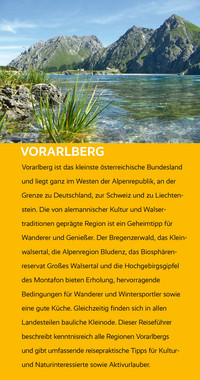 TRESCHER Reiseführer Vorarlberg TRESCHER Reiseführer Vorarlberg