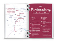 KOMPASS Radreiseführer Rheinradweg von Basel bis Mainz